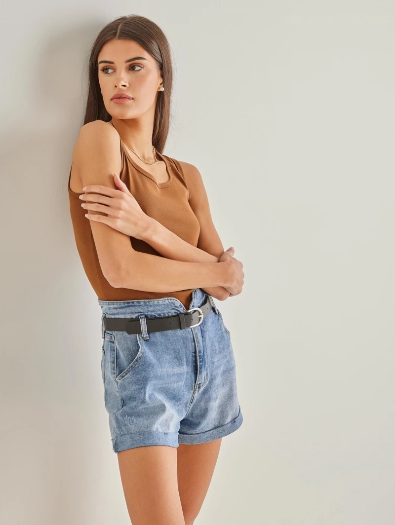 Κουπόνι ❤️ The Fashion Project Basic αμάνικο αθλητικό Top - Καφέ ⭐ 8 Κουπόνι ❤️ The Fashion Project Basic αμάνικο αθλητικό Top - Καφέ ⭐ - Image 8