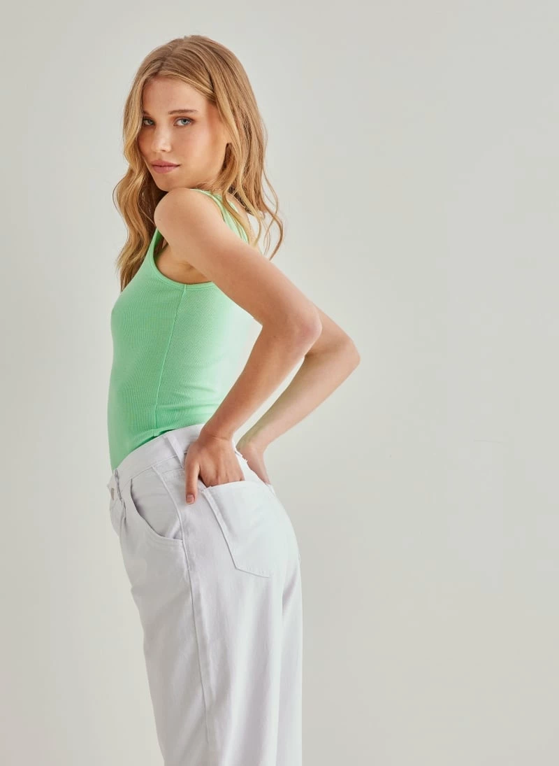 Αγορά ⌛ The Fashion Project Basic αθλητική μπλούζα - Λαχανί 🎁 5 Αγορά ⌛ The Fashion Project Basic αθλητική μπλούζα - Λαχανί 🎁 - Image 5