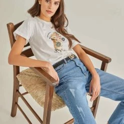 Flash Sale 😍 The Fashion Project Basic κοντομάνικη μπλούζα - Λευκό 😍