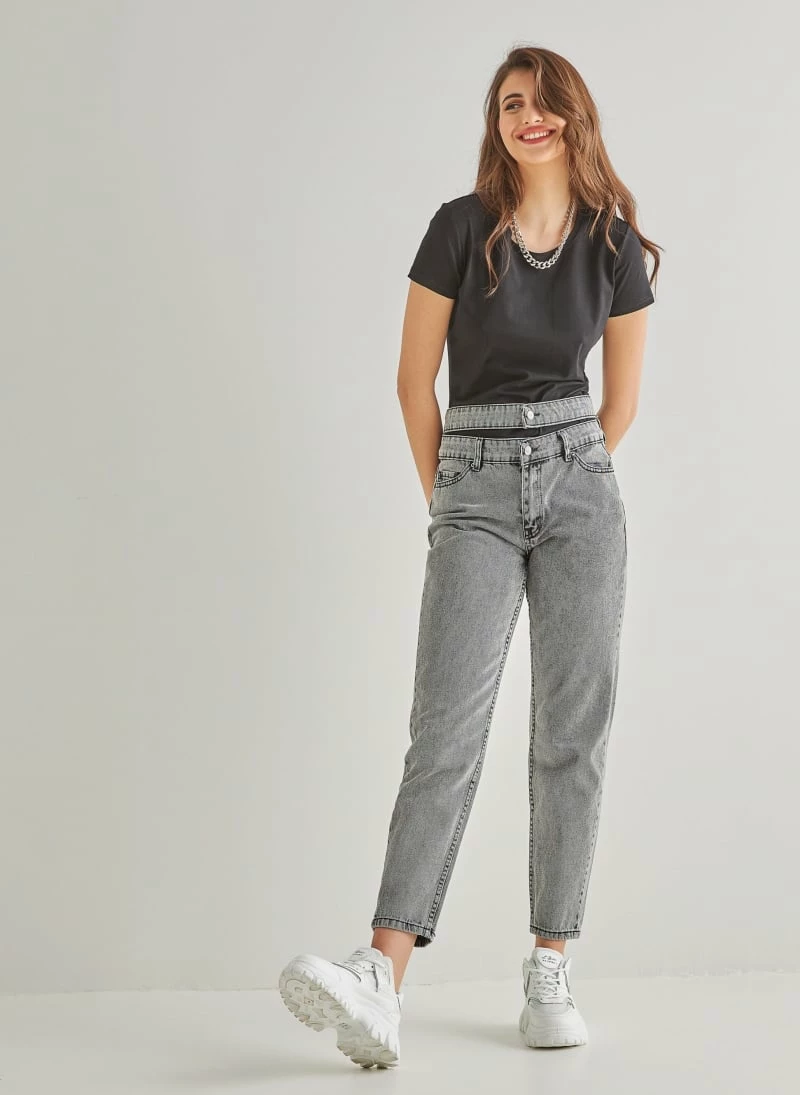 Καλύτερη πώληση 🔥 The Fashion Project Βαμβακερό κοντομάνικο T-shirt - Μαύρο 🛒 3 Καλύτερη πώληση 🔥 The Fashion Project Βαμβακερό κοντομάνικο T-shirt - Μαύρο 🛒 - Image 3