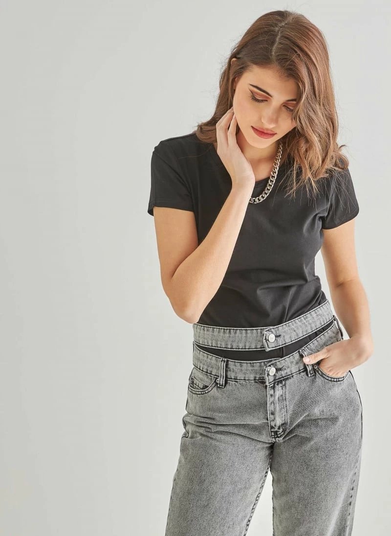 Καλύτερη πώληση 🔥 The Fashion Project Βαμβακερό κοντομάνικο T-shirt - Μαύρο 🛒 1 Καλύτερη πώληση 🔥 The Fashion Project Βαμβακερό κοντομάνικο T-shirt - Μαύρο 🛒