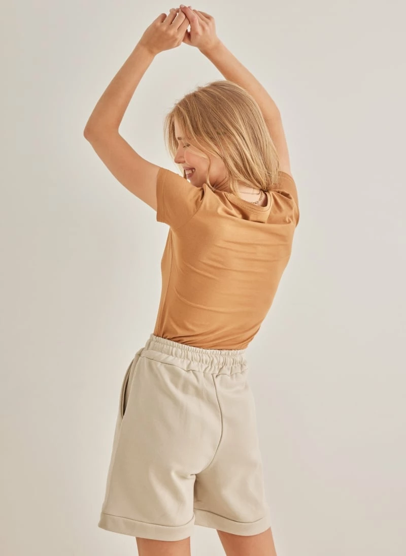 Κουπόνι ⭐ The Fashion Project Βαμβακερό κοντομάνικο T-shirt - Caramel 🎁 3 Κουπόνι ⭐ The Fashion Project Βαμβακερό κοντομάνικο T-shirt - Caramel 🎁 - Image 3