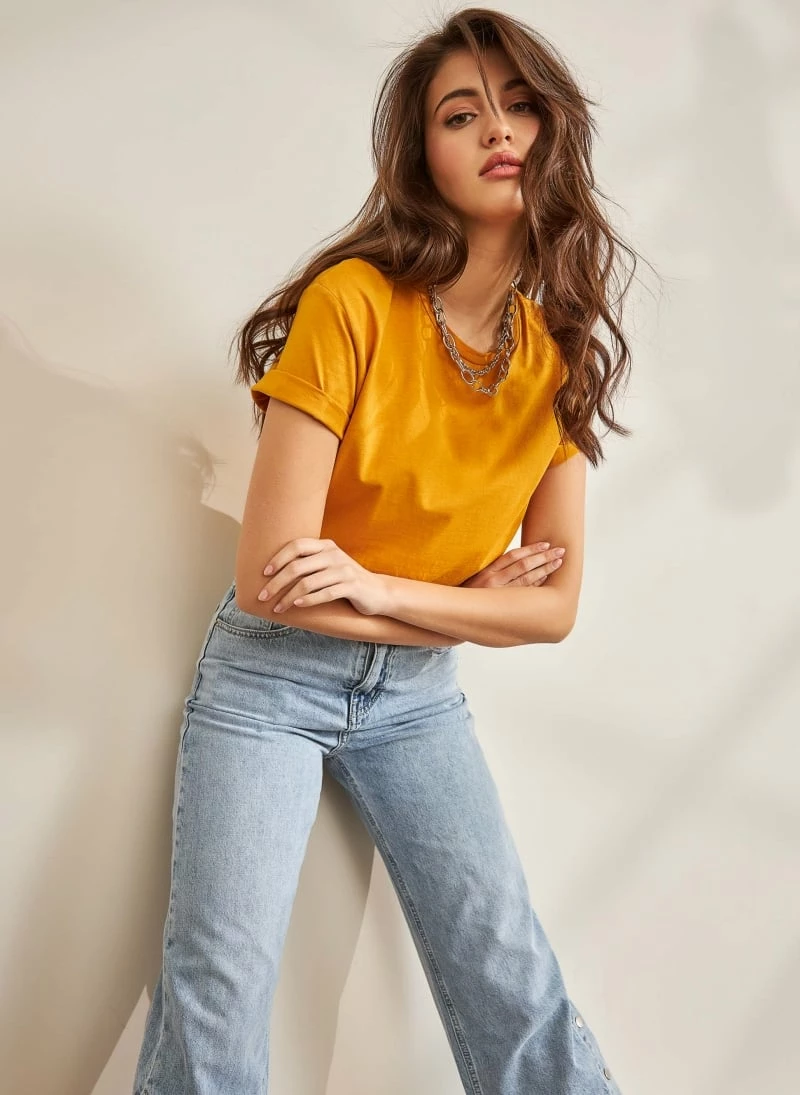 Προϋπολογισμός ✔️ The Fashion Project Βαμβακερό 100% T-shirt - Μουσταρδί 💯 8 Προϋπολογισμός ✔️ The Fashion Project Βαμβακερό 100% T-shirt - Μουσταρδί 💯 - Image 8