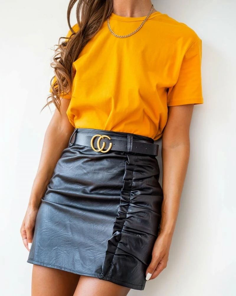 Προϋπολογισμός ✔️ The Fashion Project Βαμβακερό 100% T-shirt - Μουσταρδί 💯 1 Προϋπολογισμός ✔️ The Fashion Project Βαμβακερό 100% T-shirt - Μουσταρδί 💯