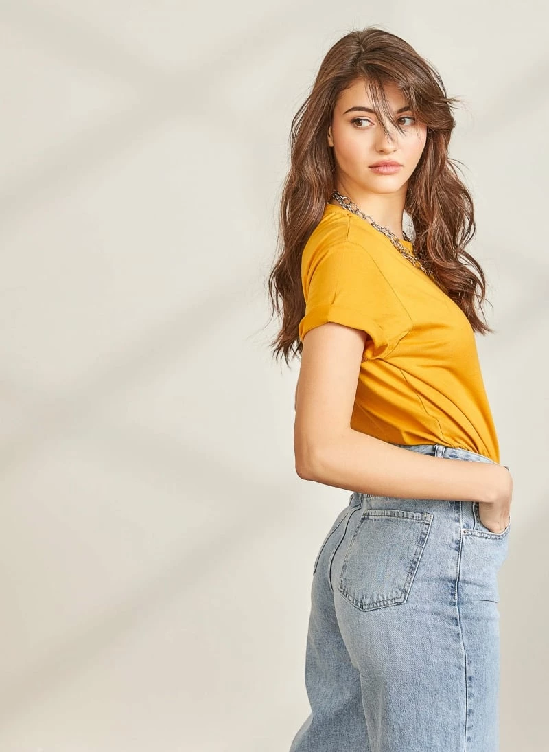 Προϋπολογισμός ✔️ The Fashion Project Βαμβακερό 100% T-shirt - Μουσταρδί 💯 7 Προϋπολογισμός ✔️ The Fashion Project Βαμβακερό 100% T-shirt - Μουσταρδί 💯 - Image 7