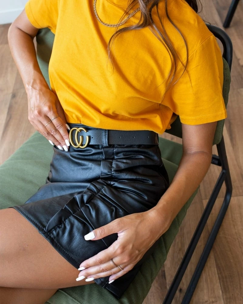 Προϋπολογισμός ✔️ The Fashion Project Βαμβακερό 100% T-shirt - Μουσταρδί 💯 4 Προϋπολογισμός ✔️ The Fashion Project Βαμβακερό 100% T-shirt - Μουσταρδί 💯 - Image 4