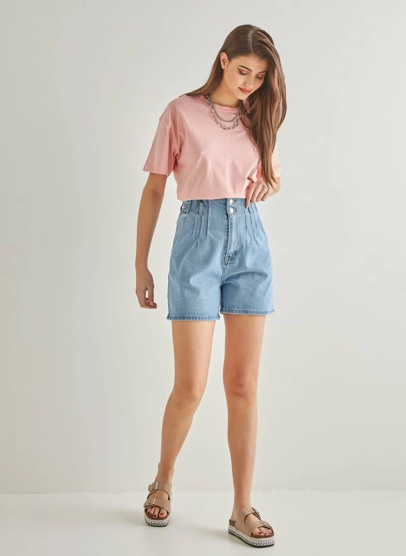 ΧΟΝΔΡΙΚΟ ΕΜΠΟΡΙΟ 💯 The Fashion Project Βαμβακερό 100% T-shirt - Σομόν 👏 2 ΧΟΝΔΡΙΚΟ ΕΜΠΟΡΙΟ 💯 The Fashion Project Βαμβακερό 100% T-shirt - Σομόν 👏 - Image 2