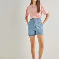 ΧΟΝΔΡΙΚΟ ΕΜΠΟΡΙΟ 💯 The Fashion Project Βαμβακερό 100% T-shirt - Σομόν 👏 7 ΧΟΝΔΡΙΚΟ ΕΜΠΟΡΙΟ 💯 The Fashion Project Βαμβακερό 100% T-shirt - Σομόν 👏 -Φορέματα Εκπτώσεις basic t shirt 89888 klpx