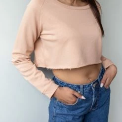 Κουπόνι ✔️ The Fashion Project Cropped φούτερ με ανοιχτή λαιμόκοψη - Caramel 🛒 -Φορέματα Εκπτώσεις cropped fouter me anoixti laimokopsi 88232 rrl4