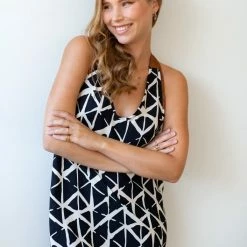 Πολύ καλή προσφορά 😍 The Fashion Project Εμπριμέ φόρεμα α΄μανικο - Μαύρο 🧨 -Φορέματα Εκπτώσεις forema amaniko me entono pattern 106001 mxdm