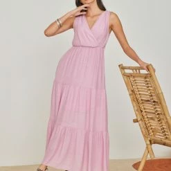 Φτηνός 😀 The Fashion Project Φόρεμα αμάνικο με βολάν - Ροζ 🎁 8 Φτηνός 😀 The Fashion Project Φόρεμα αμάνικο με βολάν - Ροζ 🎁 -Φορέματα Εκπτώσεις forema amaniko me volan 102192 gduc