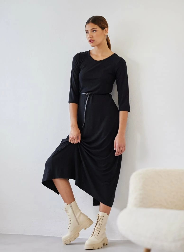 Φτηνός 👍 Αθλητικό φόρεμα με ζωνάκι NAIBA 402.086 - Ανθρακί ❤️ 1 Φτηνός 👍 Αθλητικό φόρεμα με ζωνάκι NAIBA 402.086 - Ανθρακί ❤️