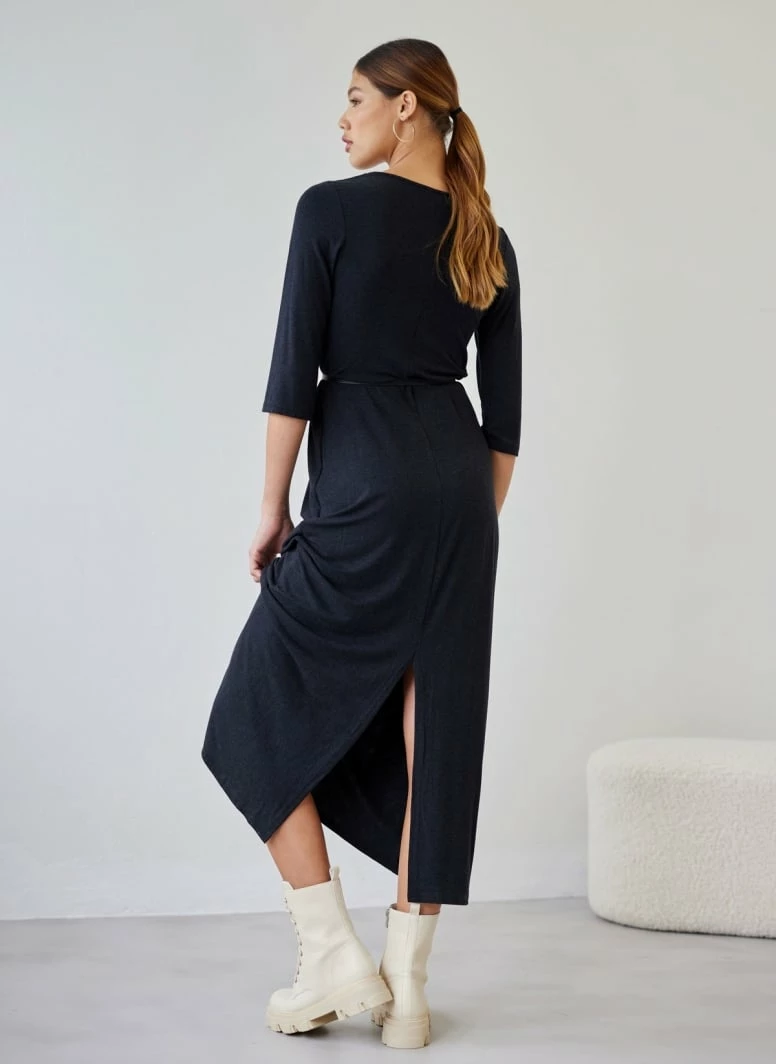 Φτηνός 👍 Αθλητικό φόρεμα με ζωνάκι NAIBA 402.086 - Ανθρακί ❤️ 4 Φτηνός 👍 Αθλητικό φόρεμα με ζωνάκι NAIBA 402.086 - Ανθρακί ❤️ - Image 4