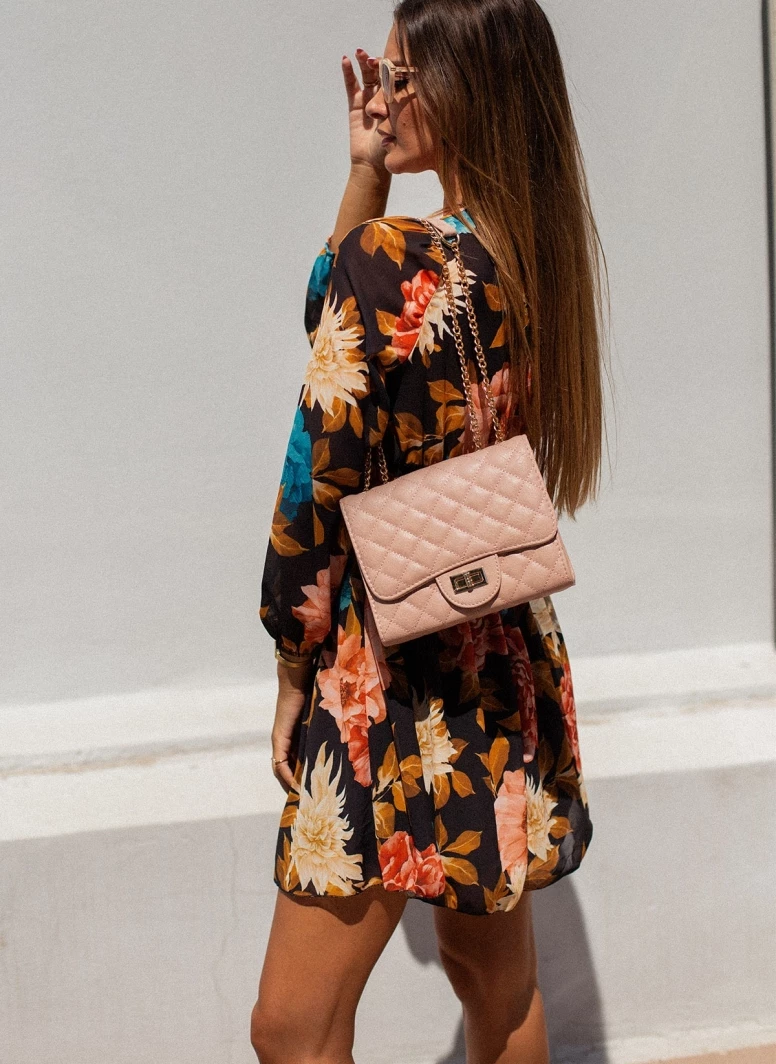 ΧΟΝΔΡΙΚΟ ΕΜΠΟΡΙΟ 🔥 The Fashion Project Φλοράλ φόρεμα με κρίκο - Μαύρο 🤩 8 ΧΟΝΔΡΙΚΟ ΕΜΠΟΡΙΟ 🔥 The Fashion Project Φλοράλ φόρεμα με κρίκο - Μαύρο 🤩 - Image 8