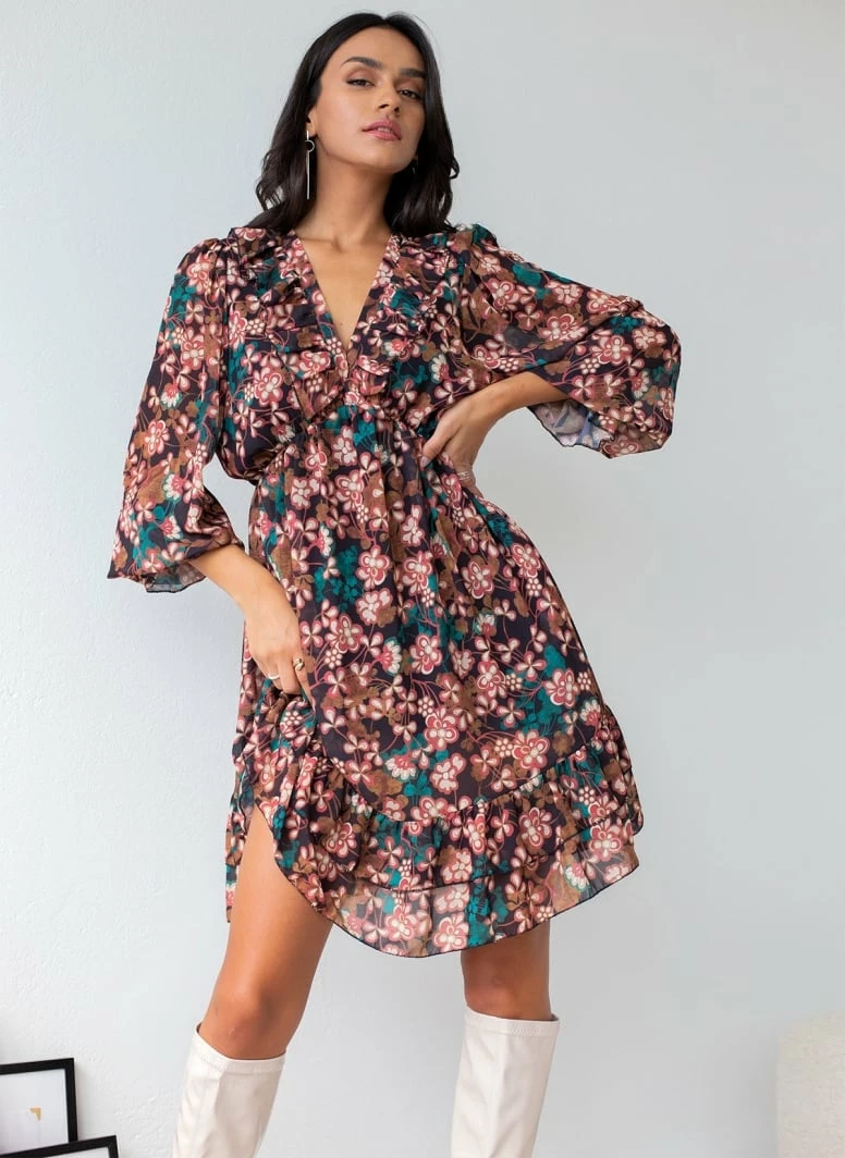 ΧΟΝΔΡΙΚΟ ΕΜΠΟΡΙΟ 🔔 The Fashion Project Φλοράλ φόρεμα με βολάν - Multi 😍 1 ΧΟΝΔΡΙΚΟ ΕΜΠΟΡΙΟ 🔔 The Fashion Project Φλοράλ φόρεμα με βολάν - Multi 😍