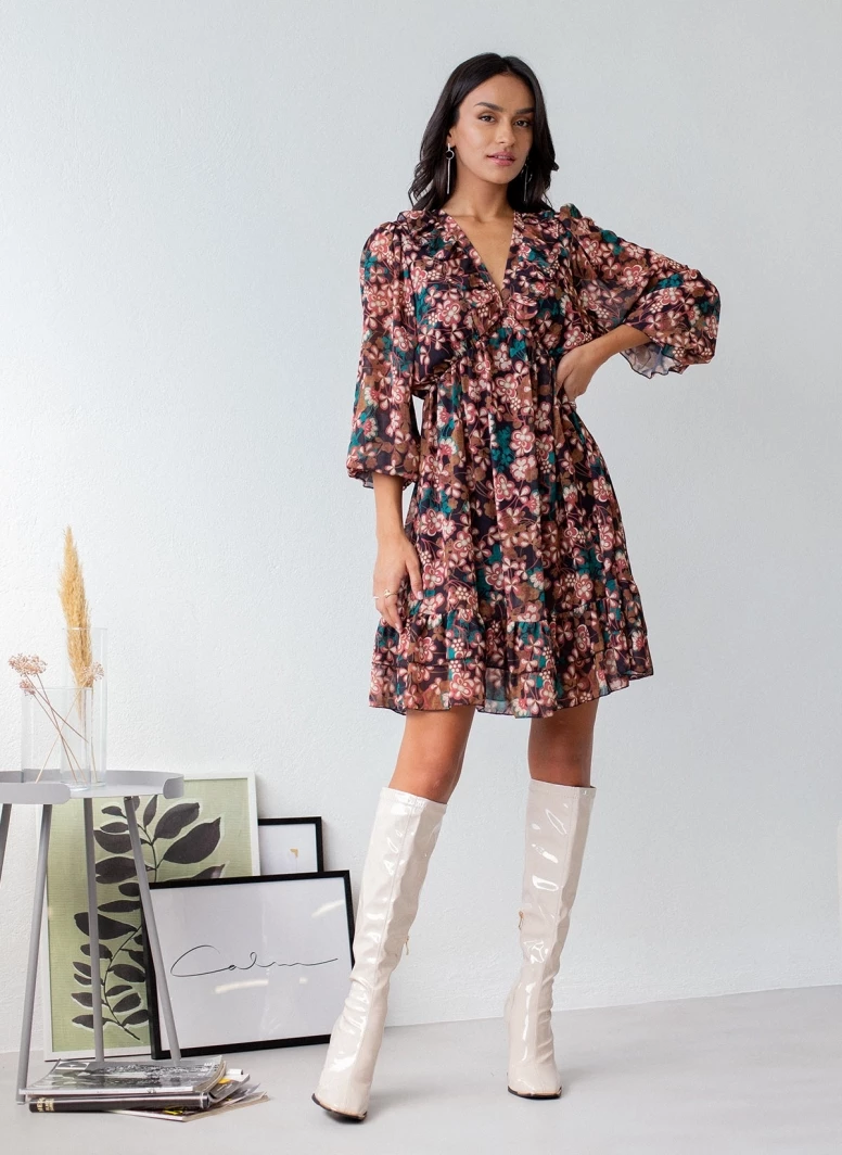 ΧΟΝΔΡΙΚΟ ΕΜΠΟΡΙΟ 🔔 The Fashion Project Φλοράλ φόρεμα με βολάν - Multi 😍 2 ΧΟΝΔΡΙΚΟ ΕΜΠΟΡΙΟ 🔔 The Fashion Project Φλοράλ φόρεμα με βολάν - Multi 😍 - Image 2