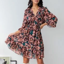 ΧΟΝΔΡΙΚΟ ΕΜΠΟΡΙΟ 🔔 The Fashion Project Φλοράλ φόρεμα με βολάν - Multi 😍 12 ΧΟΝΔΡΙΚΟ ΕΜΠΟΡΙΟ 🔔 The Fashion Project Φλοράλ φόρεμα με βολάν - Multi 😍 -Φορέματα Εκπτώσεις forema floral me volan 107281 s78x