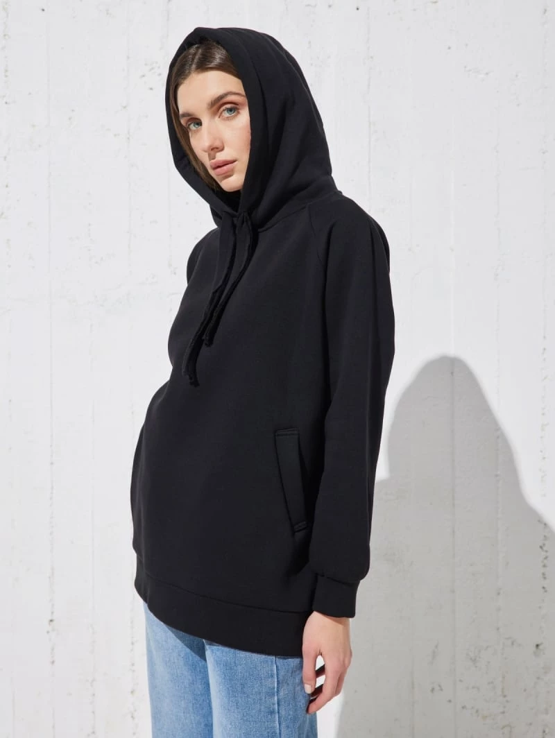 Αγορά ✔️ The Fashion Project Μπλούζα φούτερ με κουκούλα - Μαύρο 🥰 6 Αγορά ✔️ The Fashion Project Μπλούζα φούτερ με κουκούλα - Μαύρο 🥰 - Image 6