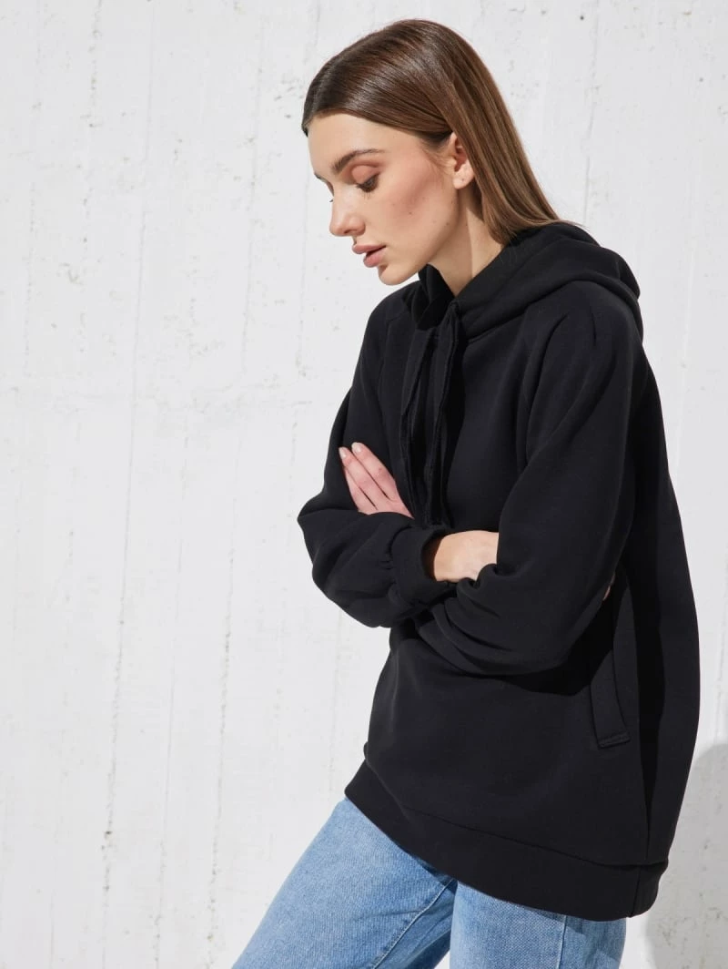 Αγορά ✔️ The Fashion Project Μπλούζα φούτερ με κουκούλα - Μαύρο 🥰 2 Αγορά ✔️ The Fashion Project Μπλούζα φούτερ με κουκούλα - Μαύρο 🥰 - Image 2