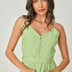 Καλύτερες κριτικές για 🌟 The Fashion Project Φόρεμα καρώ με βολάν - Λαχανί 🥰 -Φορέματα Εκπτώσεις forema karw me volan 102583 ahf2