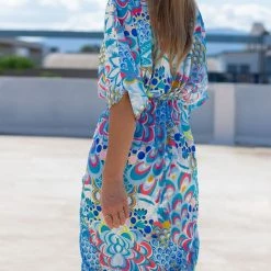 Προώθηση 🔔 The Fashion Project Εμπριμέ φόρεμα κρουαζέ - Γαλάζιο 🔥 11 Προώθηση 🔔 The Fashion Project Εμπριμέ φόρεμα κρουαζέ - Γαλάζιο 🔥 -Φορέματα Εκπτώσεις forema kimono saten me entono pattern 105206 lxtz