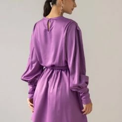 Αγορά 🤩 The Fashion Project Φόρεμα κοντό με Balloon μανίκια - Μωβ 😉 8 Αγορά 🤩 The Fashion Project Φόρεμα κοντό με Balloon μανίκια - Μωβ 😉 -Φορέματα Εκπτώσεις forema konto me balloon manikia 107698 grvz