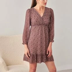 Η καλύτερη συμφωνία 😀 The Fashion Project Φλοράλ φόρεμα κρουαζέ - Plum 🔥 7 Η καλύτερη συμφωνία 😀 The Fashion Project Φλοράλ φόρεμα κρουαζέ - Plum 🔥 -Φορέματα Εκπτώσεις forema krouaze me mikra louloudia 108432 o1ni