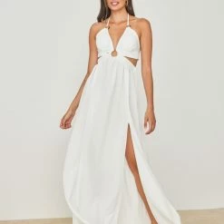 Εκπτωση 😀 The Fashion Project Φόρεμα λινό με Cut Outs και κρίκο - Λευκό 👏 10 Εκπτωση 😀 The Fashion Project Φόρεμα λινό με Cut Outs και κρίκο - Λευκό 👏 -Φορέματα Εκπτώσεις forema lino me cut outs kai kriko 104861 l3yb