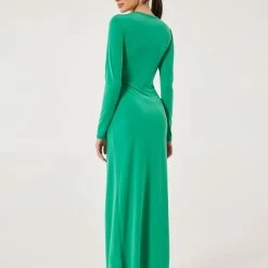 ΧΟΝΔΡΙΚΟ ΕΜΠΟΡΙΟ 👏 The Fashion Project Φόρεμα μακρύ με κόμπο - Πράσινο 🌟 7 ΧΟΝΔΡΙΚΟ ΕΜΠΟΡΙΟ 👏 The Fashion Project Φόρεμα μακρύ με κόμπο - Πράσινο 🌟 -Φορέματα Εκπτώσεις forema makru me kompo 101823 j8n3