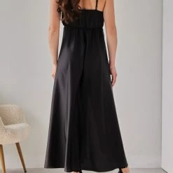 Νέος 🤩 The Fashion Project Φόρεμα μάξι σατέν με άνοιγμα - Μαύρο 🥰 8 Νέος 🤩 The Fashion Project Φόρεμα μάξι σατέν με άνοιγμα - Μαύρο 🥰 -Φορέματα Εκπτώσεις forema maksi saten me anoigma 107042 a6n2