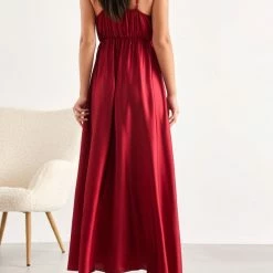 Εξοδος 🌟 The Fashion Project Φόρεμα μάξι σατέν με άνοιγμα - Μπορντό 🧨 7 Εξοδος 🌟 The Fashion Project Φόρεμα μάξι σατέν με άνοιγμα - Μπορντό 🧨 -Φορέματα Εκπτώσεις forema maksi saten me anoigma 107044 5tbf