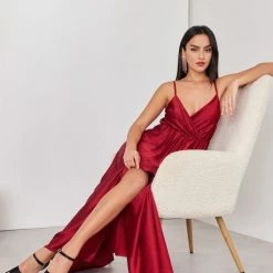 Εξοδος 🌟 The Fashion Project Φόρεμα μάξι σατέν με άνοιγμα - Μπορντό 🧨 9 Εξοδος 🌟 The Fashion Project Φόρεμα μάξι σατέν με άνοιγμα - Μπορντό 🧨 -Φορέματα Εκπτώσεις forema maksi saten me anoigma 107044 m0r4