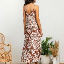 Best Pirce 🧨 The Fashion Project Εμπριμέ φόρεμα με μικρό βολάν - Καφέ 😀 14 Best Pirce 🧨 The Fashion Project Εμπριμέ φόρεμα με μικρό βολάν - Καφέ 😀 -Φορέματα Εκπτώσεις forema maxi me mikro volan 105305 7k0m