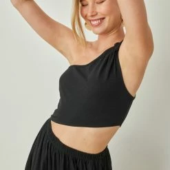 Καλύτερες κριτικές για ⌛ Noobass Φόρεμα με Cut Outs και έναν ώμο - Μαύρο 🔥