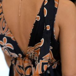 Φτηνός 😉 The Fashion Project Εμπριμέ φόρεμα με φιογκάκια στους ώμους - Μαύρο/Ταμπα 🛒 6 Φτηνός 😉 The Fashion Project Εμπριμέ φόρεμα με φιογκάκια στους ώμους - Μαύρο/Ταμπα 🛒 -Φορέματα Εκπτώσεις forema me fiogko stous wmous 105343 kb7e