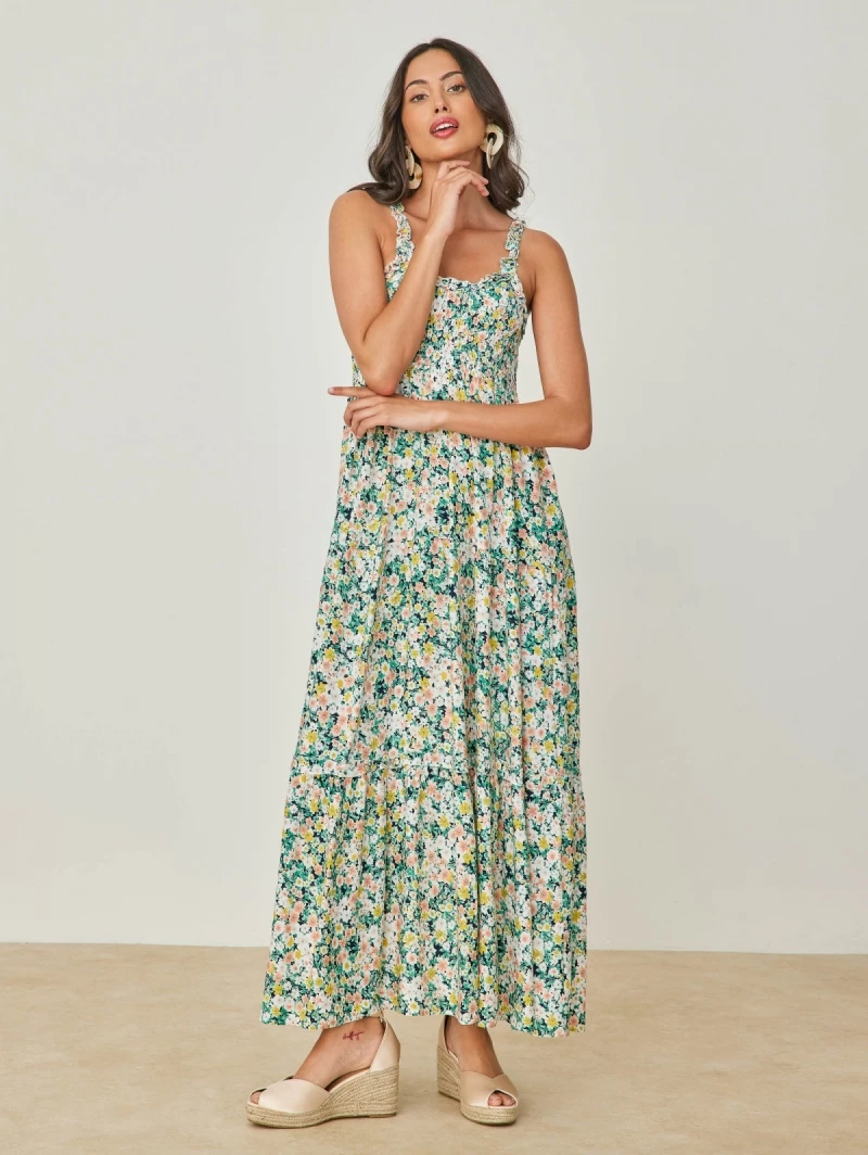 Πολύ καλή προσφορά 🥰 The Fashion Project Φλοράλ φόρεμα με Frilled σχέδιο - Πράσινο 💯 7 Πολύ καλή προσφορά 🥰 The Fashion Project Φλοράλ φόρεμα με Frilled σχέδιο - Πράσινο 💯 - Image 7