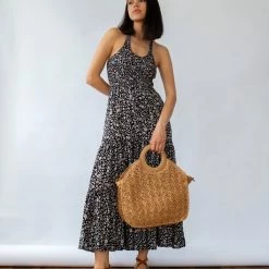 Προϋπολογισμός 🔥 The Fashion Project Φλοράλ φόρεμα με Halter λαιμόκοψη - Μαύρο ✔️ 15 Προϋπολογισμός 🔥 The Fashion Project Φλοράλ φόρεμα με Halter λαιμόκοψη - Μαύρο ✔️ -Φορέματα Εκπτώσεις forema me halter laimokopsi 102356 f624