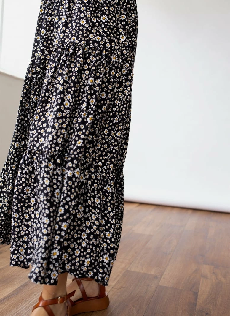 Προϋπολογισμός 🔥 The Fashion Project Φλοράλ φόρεμα με Halter λαιμόκοψη - Μαύρο ✔️ 10 Προϋπολογισμός 🔥 The Fashion Project Φλοράλ φόρεμα με Halter λαιμόκοψη - Μαύρο ✔️ - Image 10