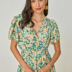 Best Pirce 👍 The Fashion Project Φλοράλ φόρεμα κρουαζέ - Πράσινο 😍 10 Best Pirce 👍 The Fashion Project Φλοράλ φόρεμα κρουαζέ - Πράσινο 😍 -Φορέματα Εκπτώσεις forema me louloudia kai volan 102589 6iiw