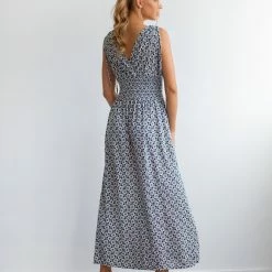 ΧΟΝΔΡΙΚΟ ΕΜΠΟΡΙΟ 🥰 The Fashion Project Εμπριμέ φόρεμα με σούρες στους ώμους - Μαύρο 🧨 -Φορέματα Εκπτώσεις forema me soures stous wmous 103029 vhbk