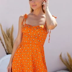 Προϋπολογισμός 👏 The Fashion Project Φλοράλ φόρεμα σατέν - Πορτοκαλί 😀 7 Προϋπολογισμός 👏 The Fashion Project Φλοράλ φόρεμα σατέν - Πορτοκαλί 😀 -Φορέματα Εκπτώσεις forema midi saten me deta rantakia 104602 7e88