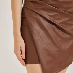 Το φθηνότερο 🎁 The Fashion Project Φόρεμα ασύμμετρο δερματίνη - Ταμπά 😍 9 Το φθηνότερο 🎁 The Fashion Project Φόρεμα ασύμμετρο δερματίνη - Ταμπά 😍 -Φορέματα Εκπτώσεις forema mini dermatini 99157 gs99