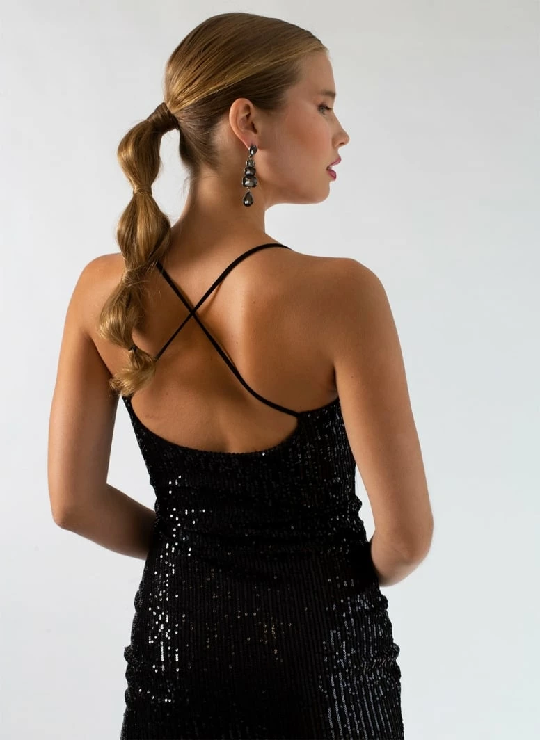 Φτηνός 😉 The Fashion Project Φόρεμα μίνι με παγιέτες - Μαύρο 💯 5 Φτηνός 😉 The Fashion Project Φόρεμα μίνι με παγιέτες - Μαύρο 💯 - Image 5