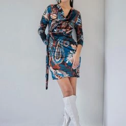 Συμφωνίες 🧨 The Fashion Project Εμπριμέ φόρεμα Velvet - Multi 👍 7 Συμφωνίες 🧨 The Fashion Project Εμπριμέ φόρεμα Velvet - Multi 👍 -Φορέματα Εκπτώσεις forema mini velvet me desimo 109148 41ew