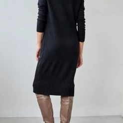 Best Pirce 🧨 The Fashion Project Πλεκτό φόρεμα με ζιβάγκο - Μαύρο 😀 6 Best Pirce 🧨 The Fashion Project Πλεκτό φόρεμα με ζιβάγκο - Μαύρο 😀 -Φορέματα Εκπτώσεις forema minti plekto zivagko 107551 ah45