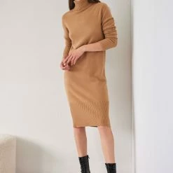 Flash Sale 🔥 The Fashion Project Πλεκτό φόρεμα με ζιβάγκο - Κάμελ 🔔 7 Flash Sale 🔥 The Fashion Project Πλεκτό φόρεμα με ζιβάγκο - Κάμελ 🔔 -Φορέματα Εκπτώσεις forema minti plekto zivagko 107552 3bnu