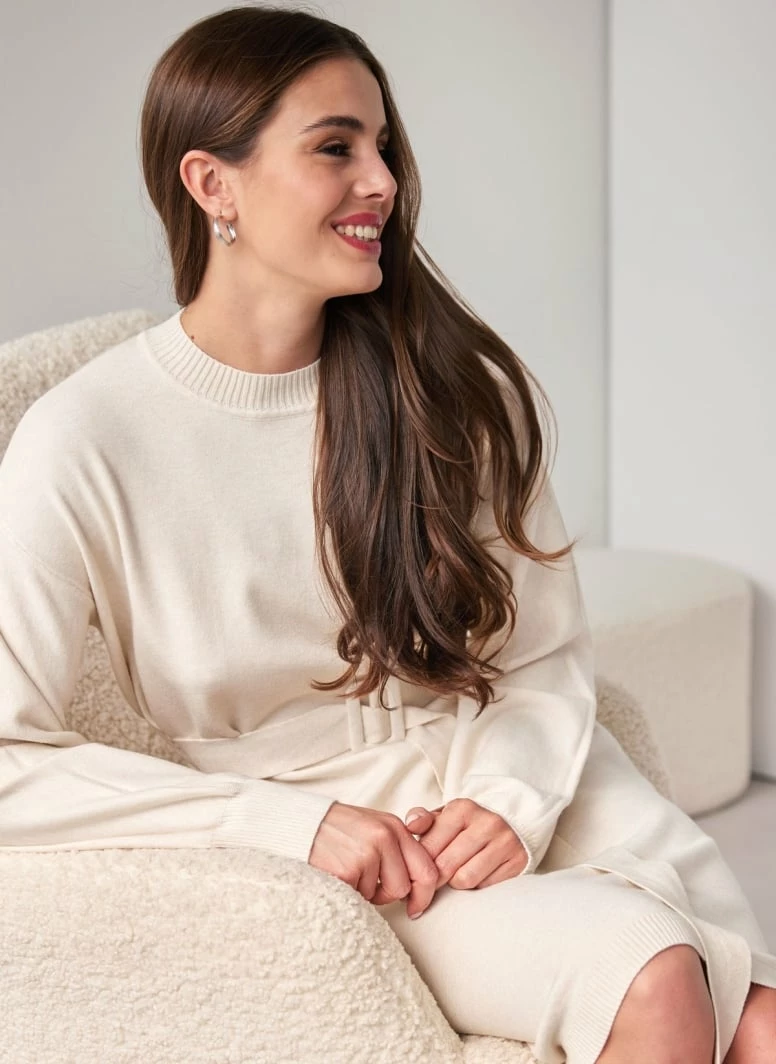 Το φθηνότερο 👍 The Fashion Project Πλεκτό φόρεμα με ζώνη - Ζαχαρί 😍 2 Το φθηνότερο 👍 The Fashion Project Πλεκτό φόρεμα με ζώνη - Ζαχαρί 😍 - Image 2