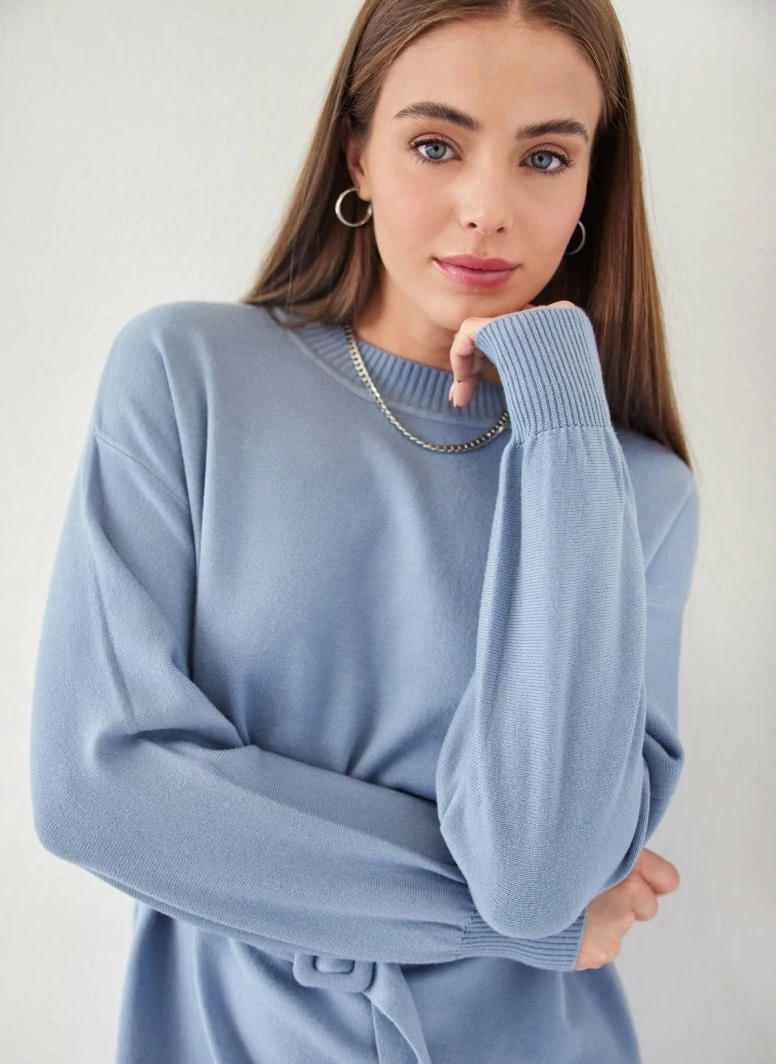 Προώθηση 🌟 The Fashion Project Πλεκτό φόρεμα με ζώνη - Ραφ 🌟 1 Προώθηση 🌟 The Fashion Project Πλεκτό φόρεμα με ζώνη - Ραφ 🌟