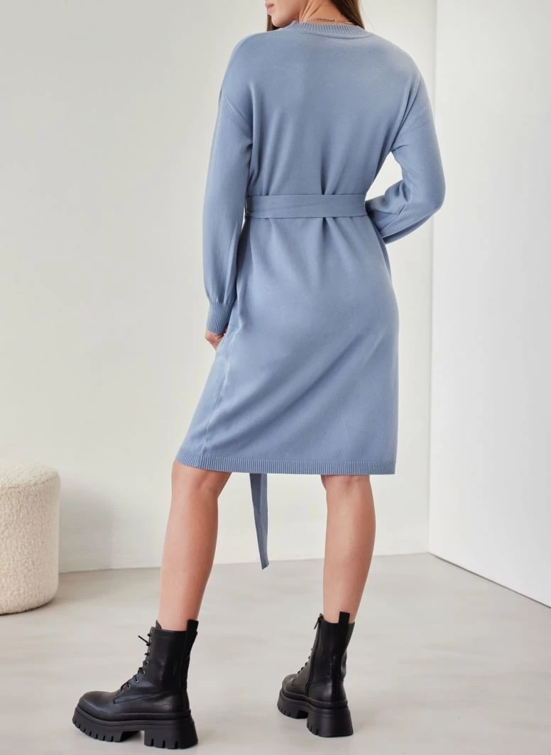 Προώθηση 🌟 The Fashion Project Πλεκτό φόρεμα με ζώνη - Ραφ 🌟 4 Προώθηση 🌟 The Fashion Project Πλεκτό φόρεμα με ζώνη - Ραφ 🌟 - Image 4