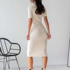 Καλύτερες κριτικές για 🧨 The Fashion Project Πλεκτό φόρεμα ζιβάγκο με ρεβέρ - Μπεζ 🛒 -Φορέματα Εκπτώσεις forema plekto zivagko me rever 107387 tden